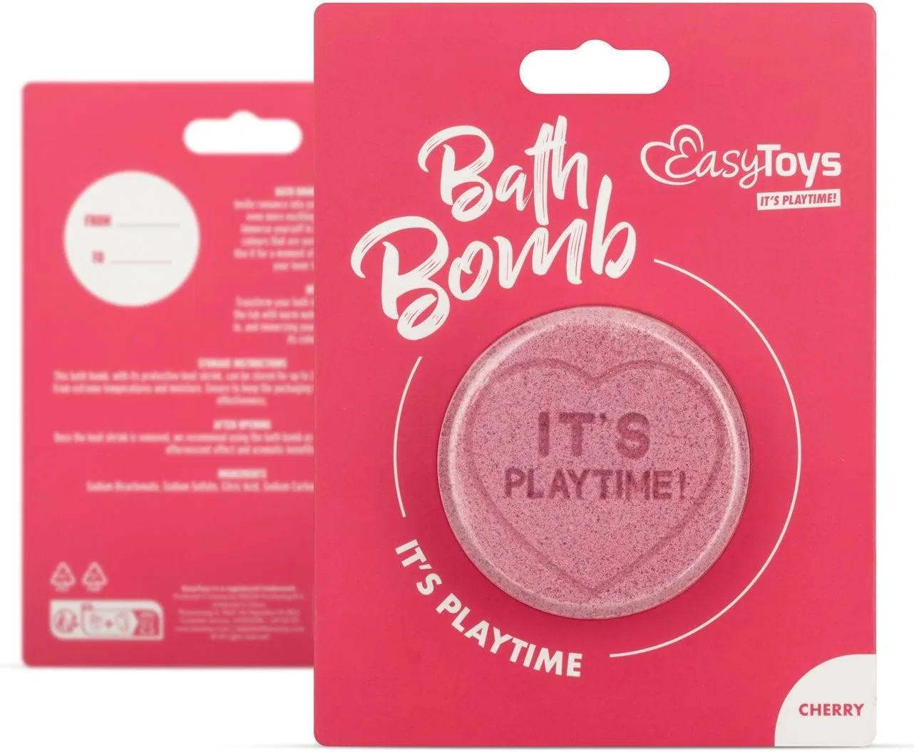 Бомбочка для ванны It's Playtime EasyToys, 60g, Transparent — фото 3