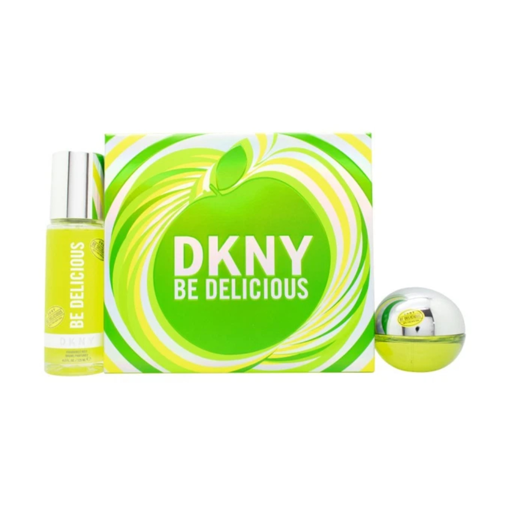 

Набор парфюмерный DKNY Be Delicious, 2 предмета, парфюмерная вода + спрей для тела