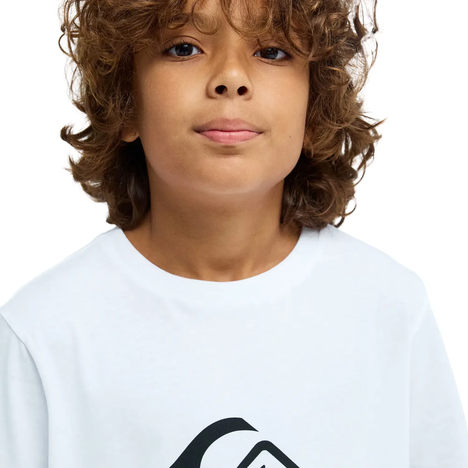 Детская футболка с принтом Ev Comp Logo Quiksilver, Blanco — фото 4