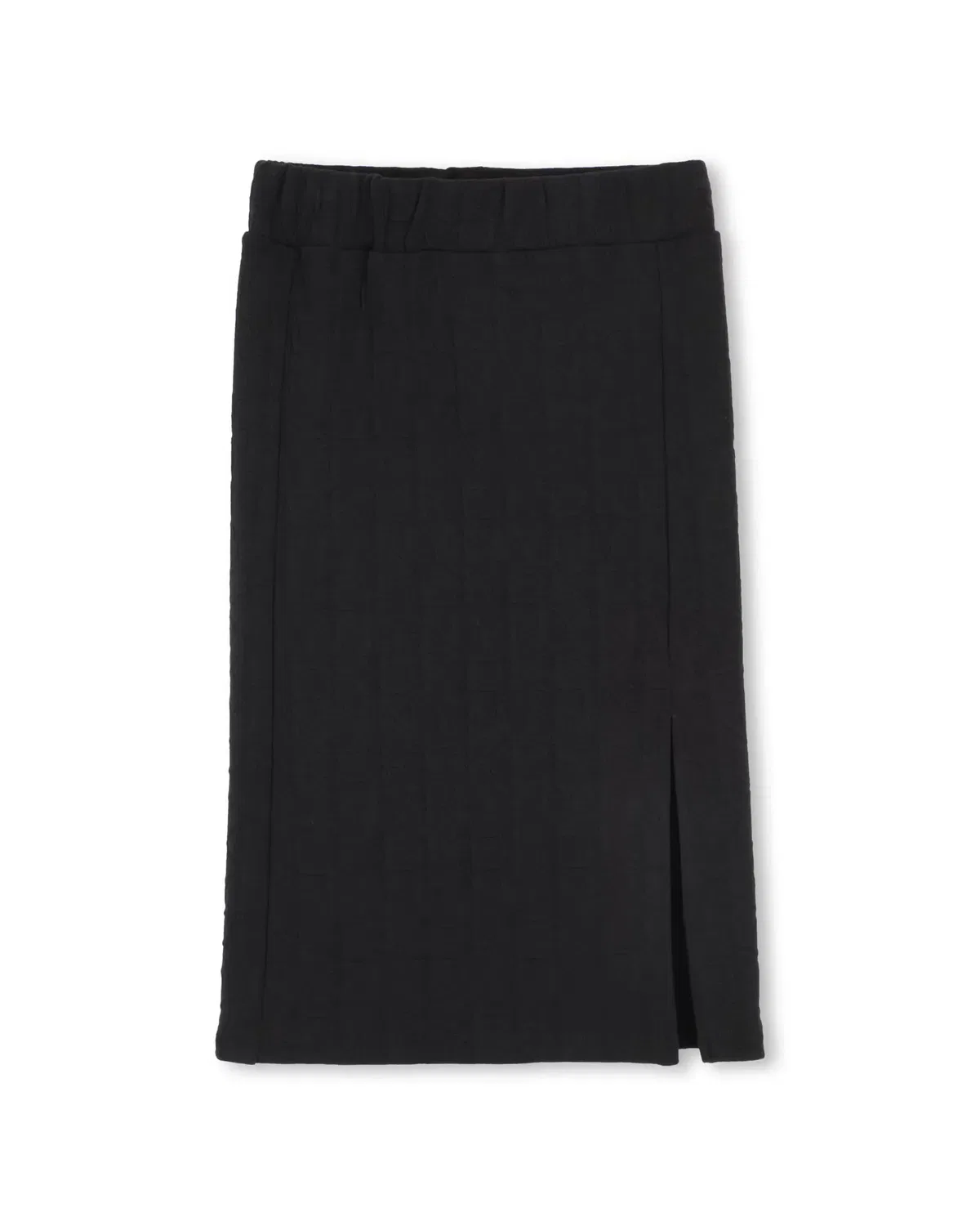 Детская юбка для девочек прямая с логотипом DKNY, Negro