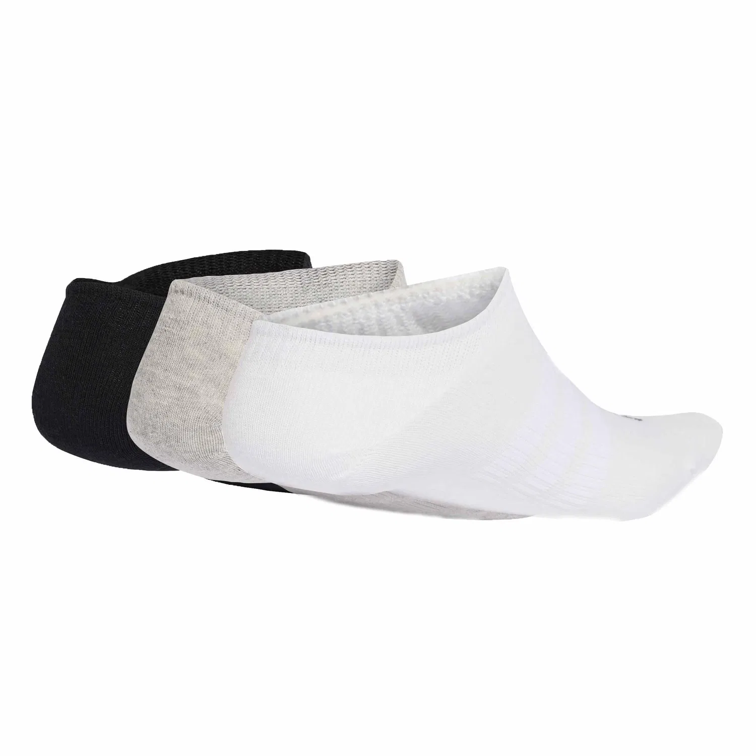 Детские носки без видимой части с поддержкой свода стопы Thin & Light Sportswear Adidas, Bunt / Kieselgrau — фото 2