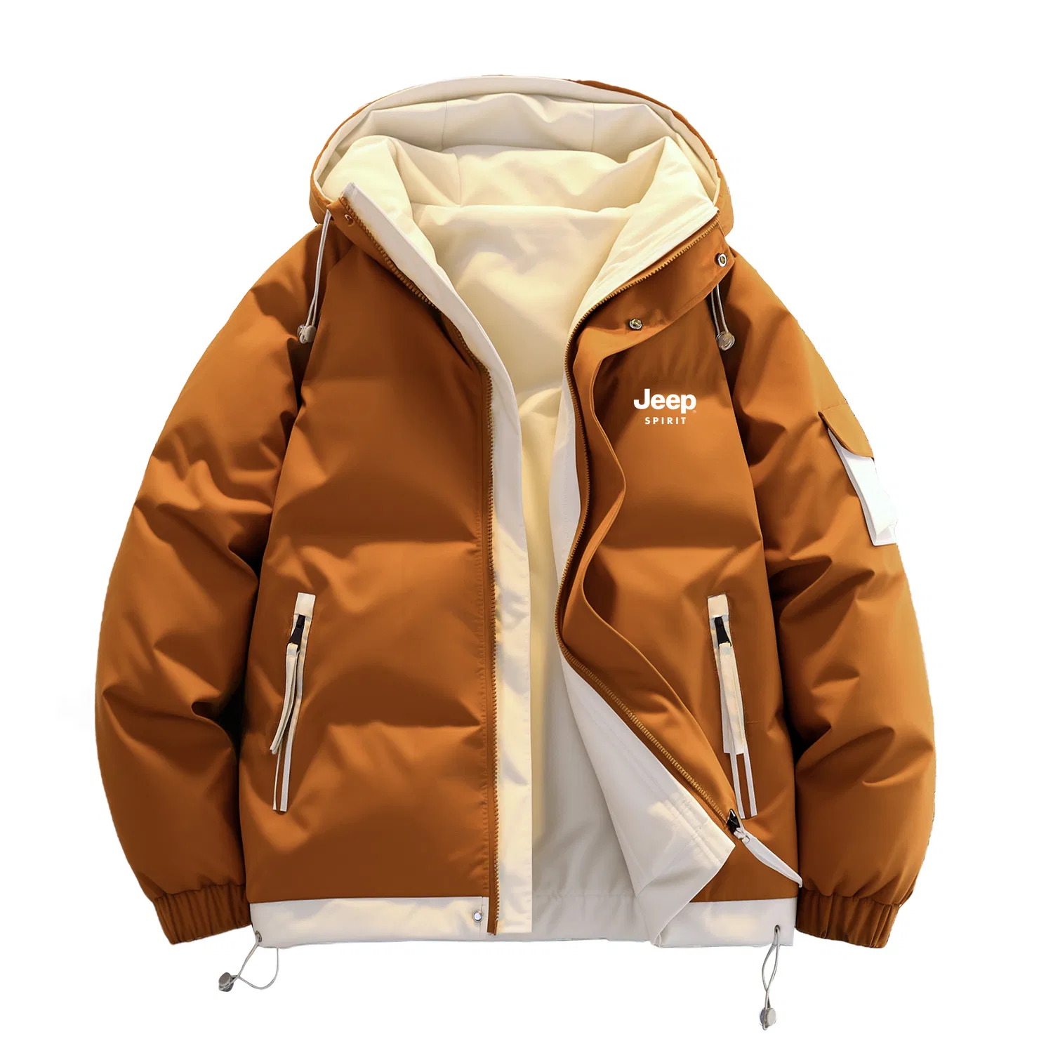 Детский пуховик JEEP SPIRIT, Caramel