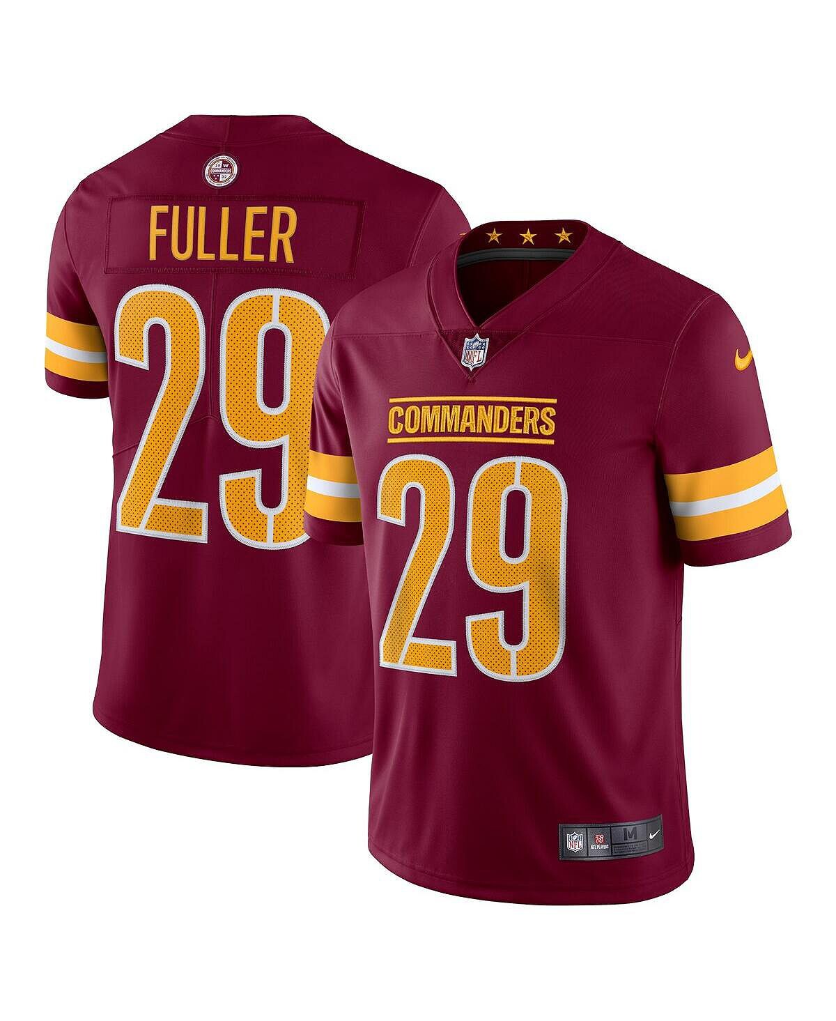 

Мужская джерси kendall fuller burgundy washington commanders vapor limited Nike