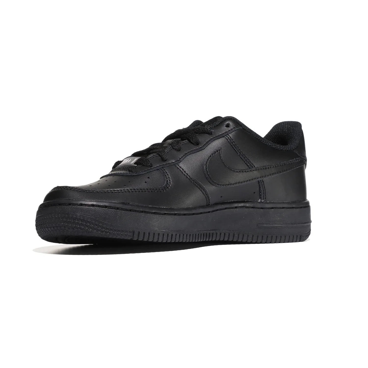 Детские кроссовки для мальчиков и девочек с шнуровкой Air Force 1 NIKE, Black