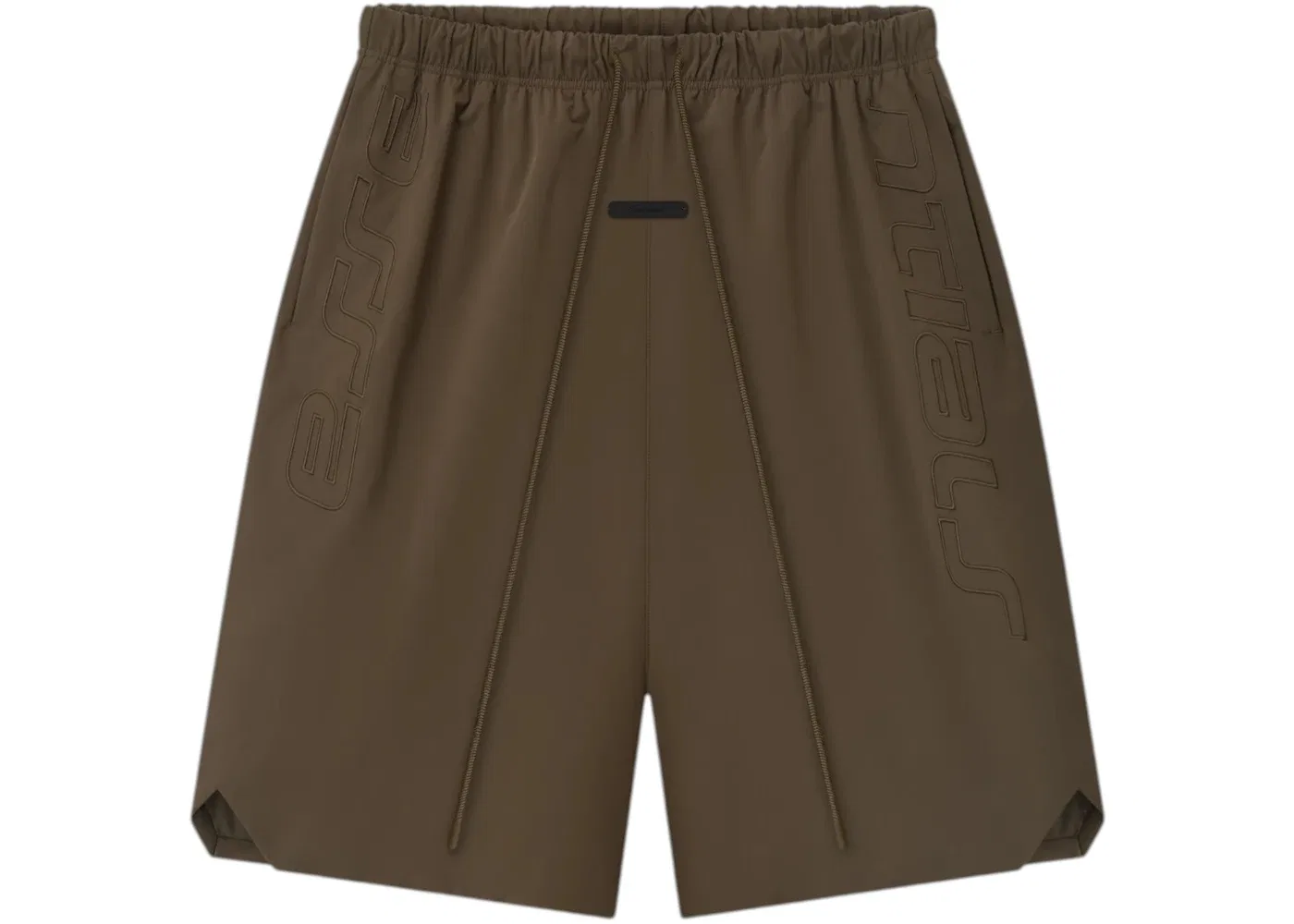 Мужские шорты свободного кроя с принтом Essentials Active Trace Fear of God, Brown