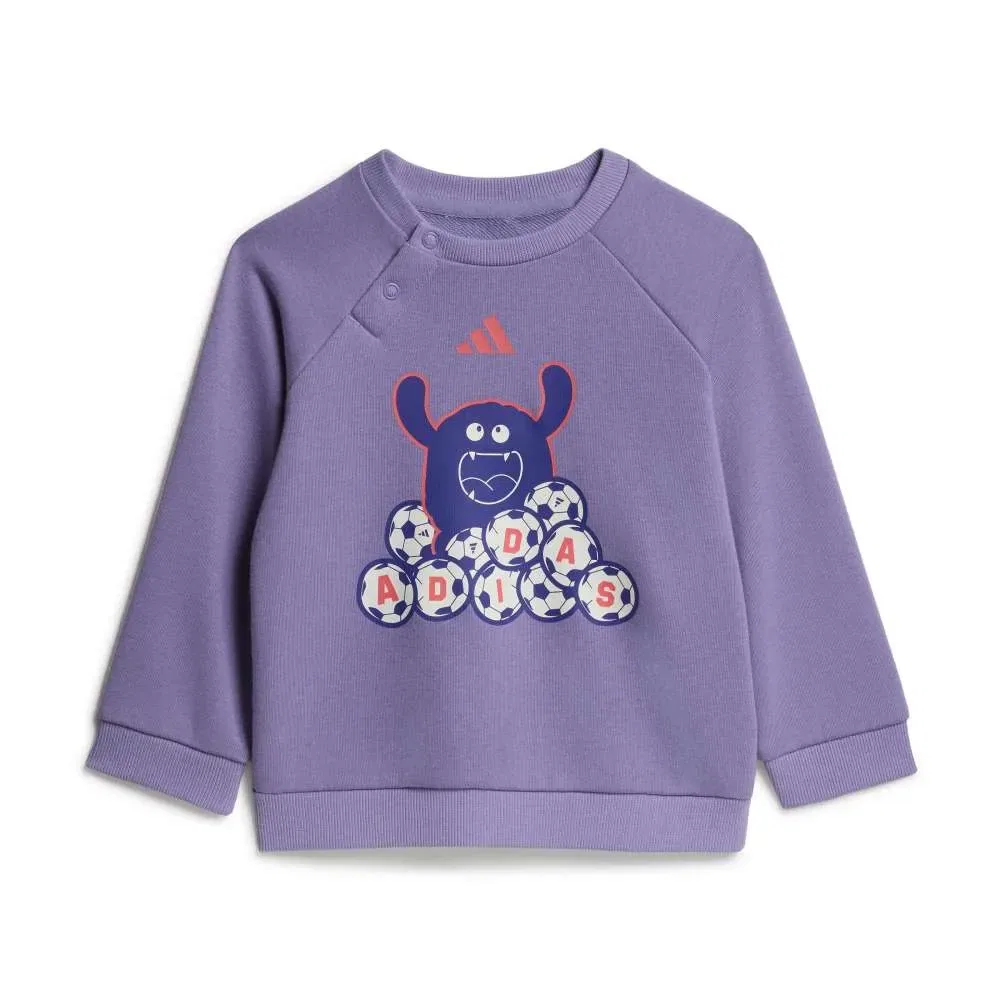 Комплект спортивных брюк Adidas Tiro_Nster Jogger Infant, фиолетовый — фото 2
