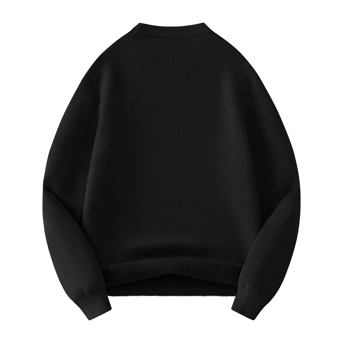 Детский свитер с начесом футуристический Tonlion, Цвет: (One-piece Fleece)Wine Red (t Sparkling Firework Chest Badge) — фото 4