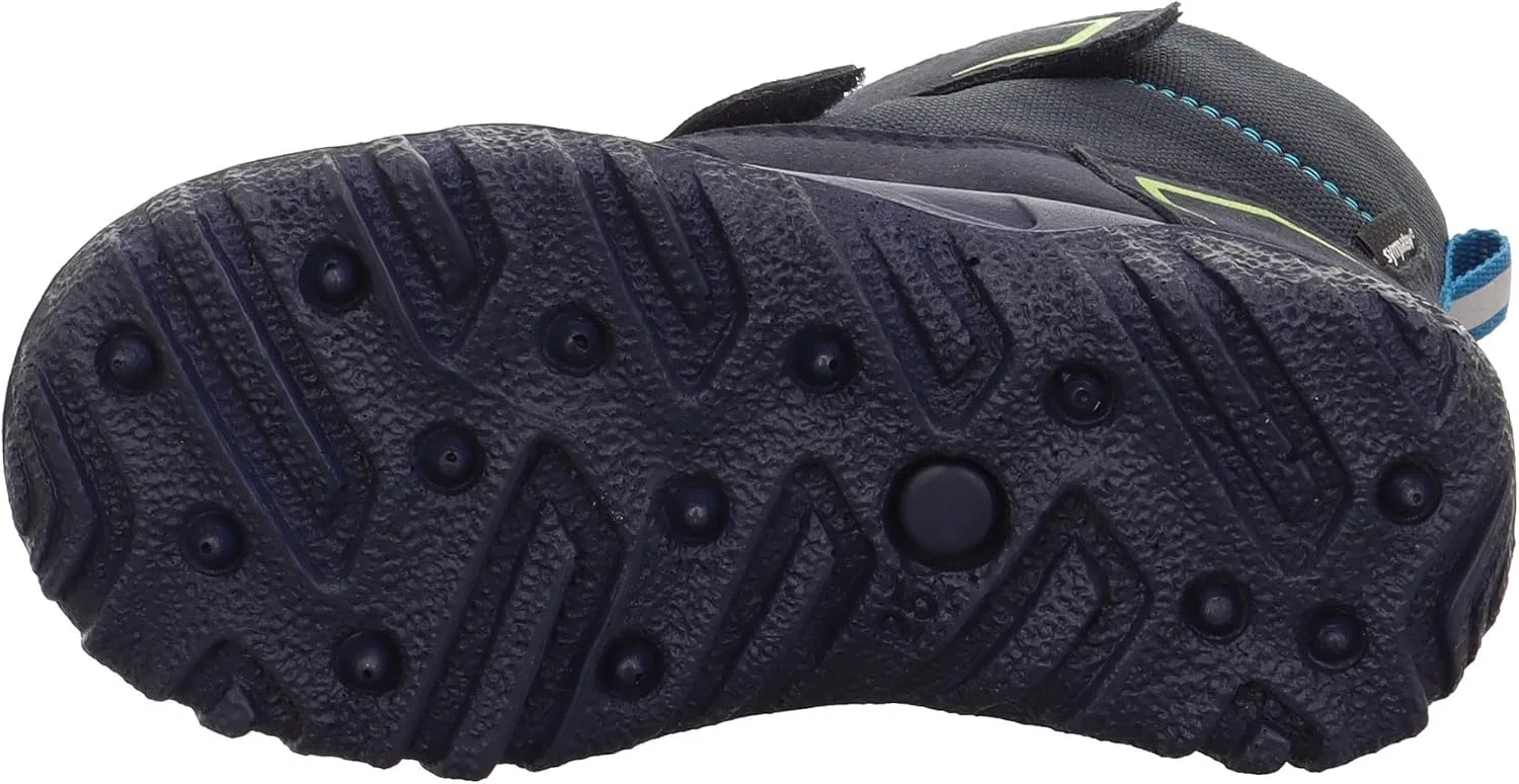 Детские ботинки для мальчиков утепленные с мембраной Sympatex Superfit, Blue Light Green — фото 4