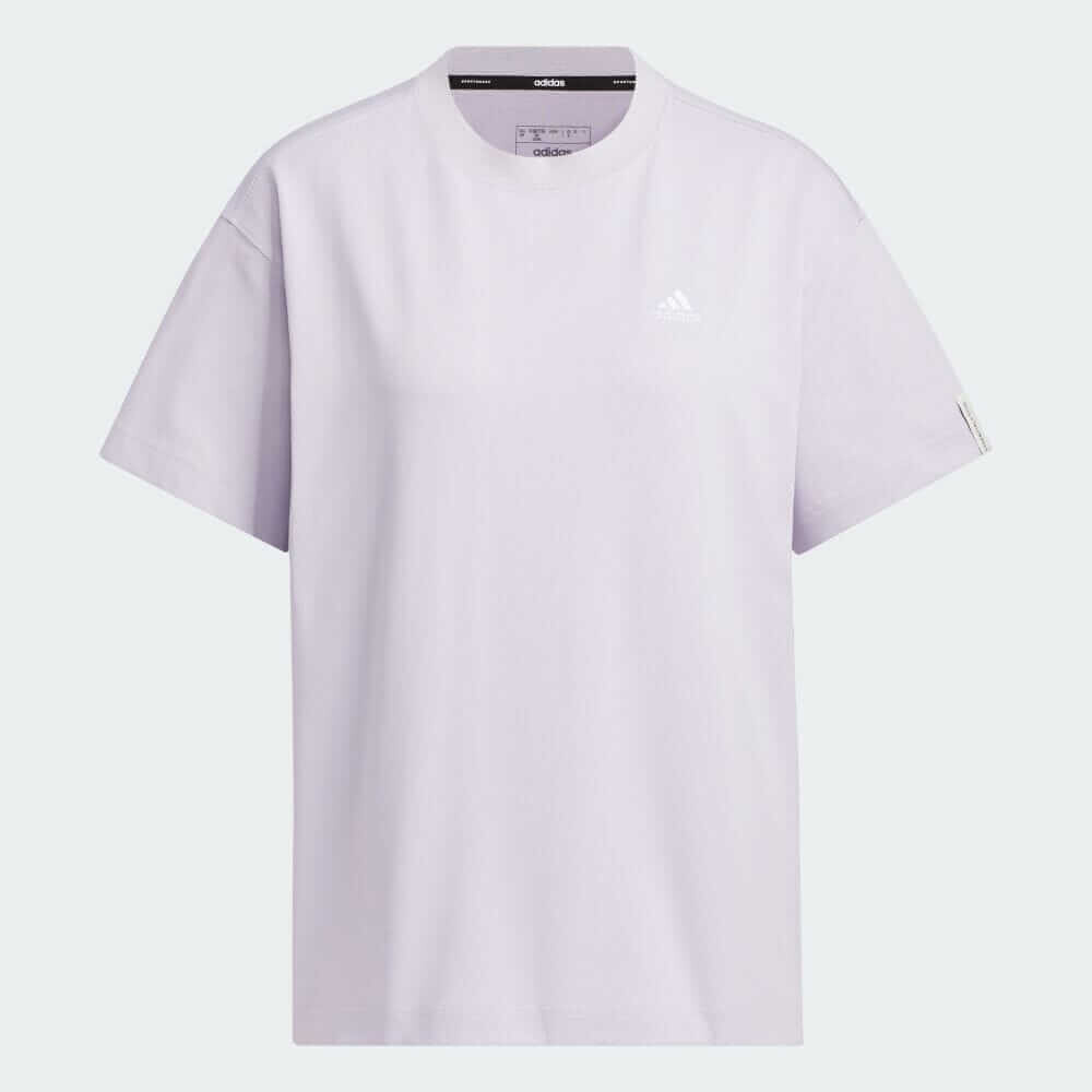 

Футболка Adidas Essentials Plus Small Logo, серебристо-сиреневый, Фиолетовый, Футболка Adidas Essentials Plus Small Logo, серебристо-сиреневый