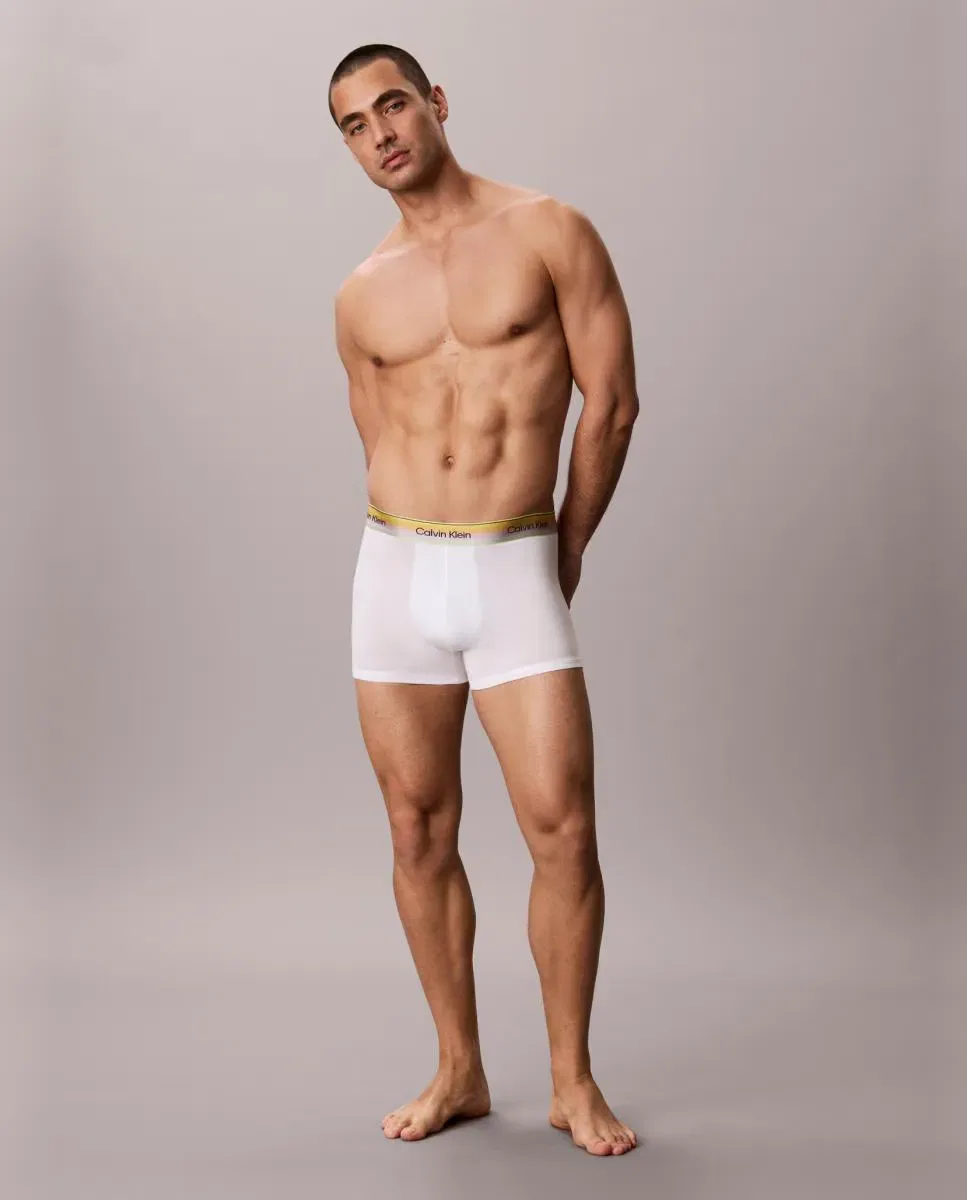 Мужские боксеры из хлопка Calvin Klein, Blanco — фото 4
