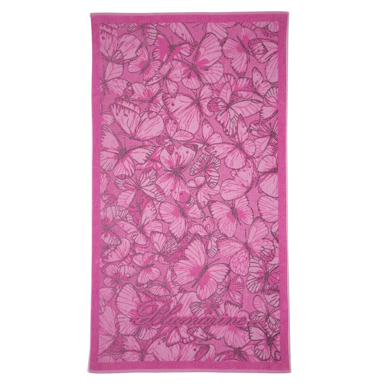 

Полотенце Blumarine Tailor Beach Printed In Sponge, розовый