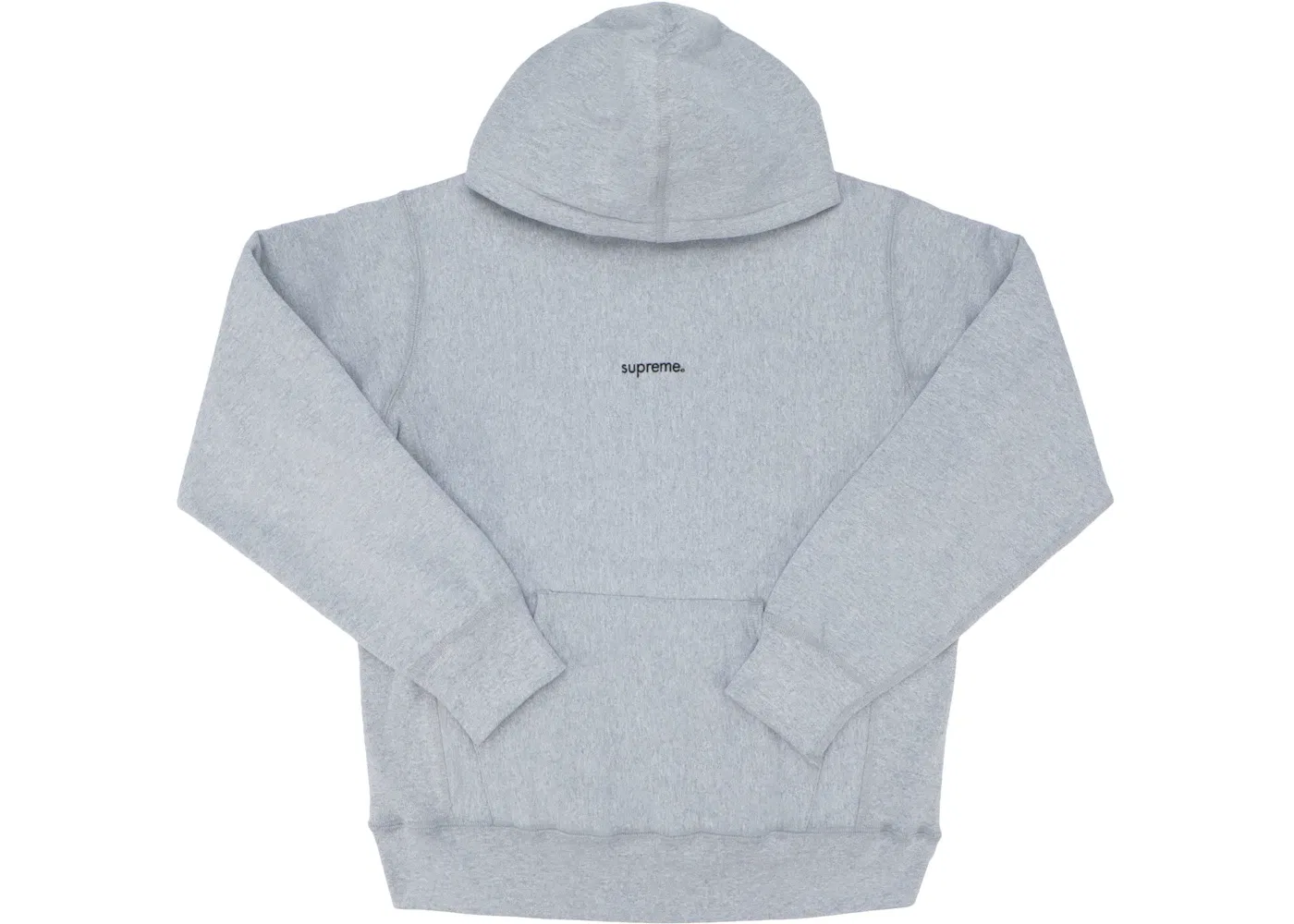 Мужская худи с капюшоном Supreme, Heather Grey