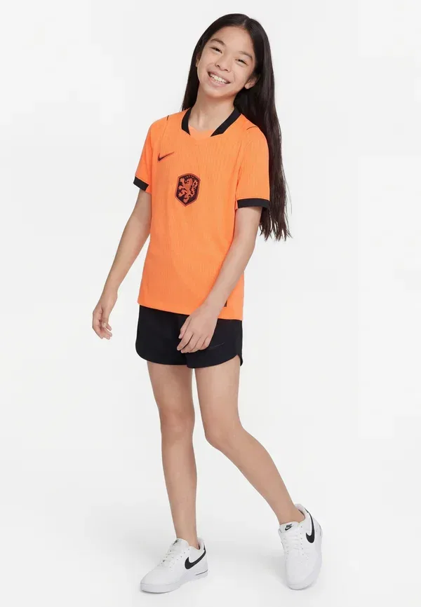Футбольная футболка с технологией Dri-fit Netherlands KNVB Unisex Nike Performance, Hyper Crimson, черный/малиновый