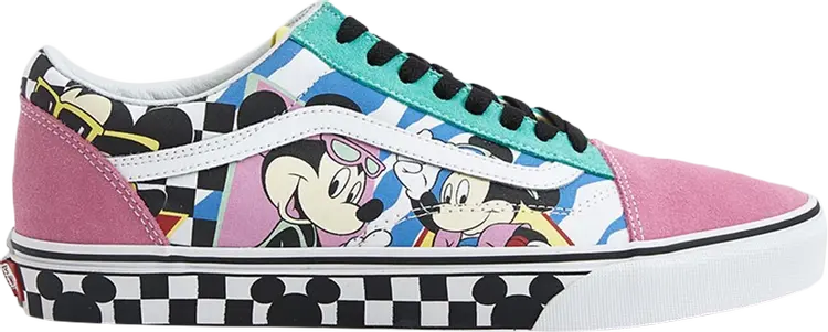 

Кеды Vans Disney x Old Skool 80s Mickey, розовый