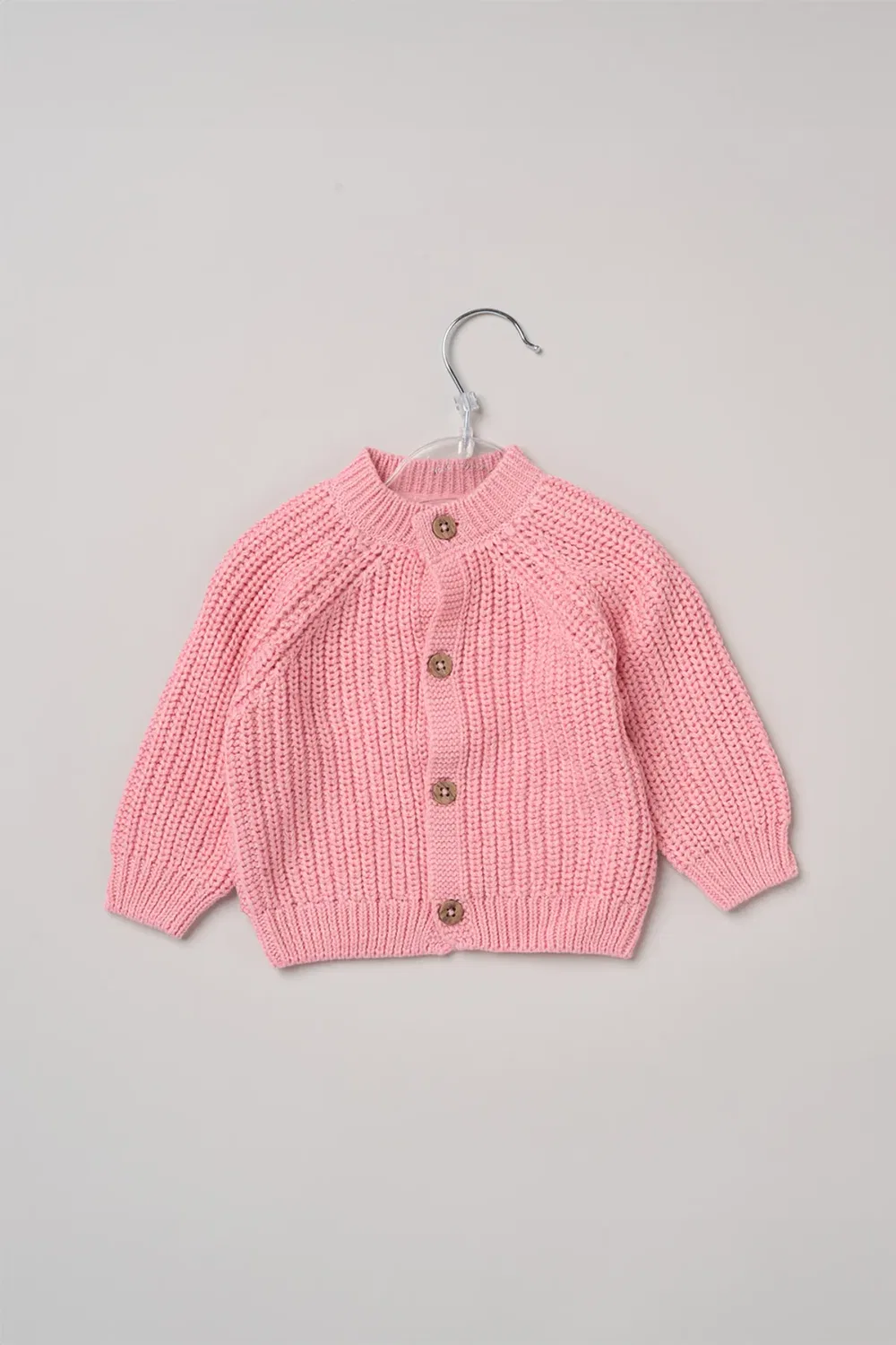 Детский вязаный кардиган Hello Rock A Bye Baby, Pink