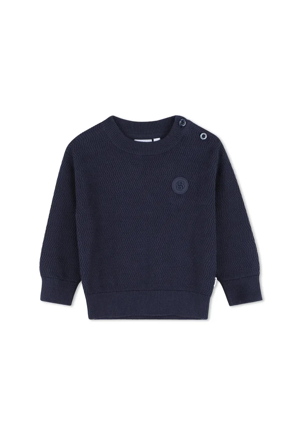 Трикотажный свитер Boss Kidswear, Bleu Cargo