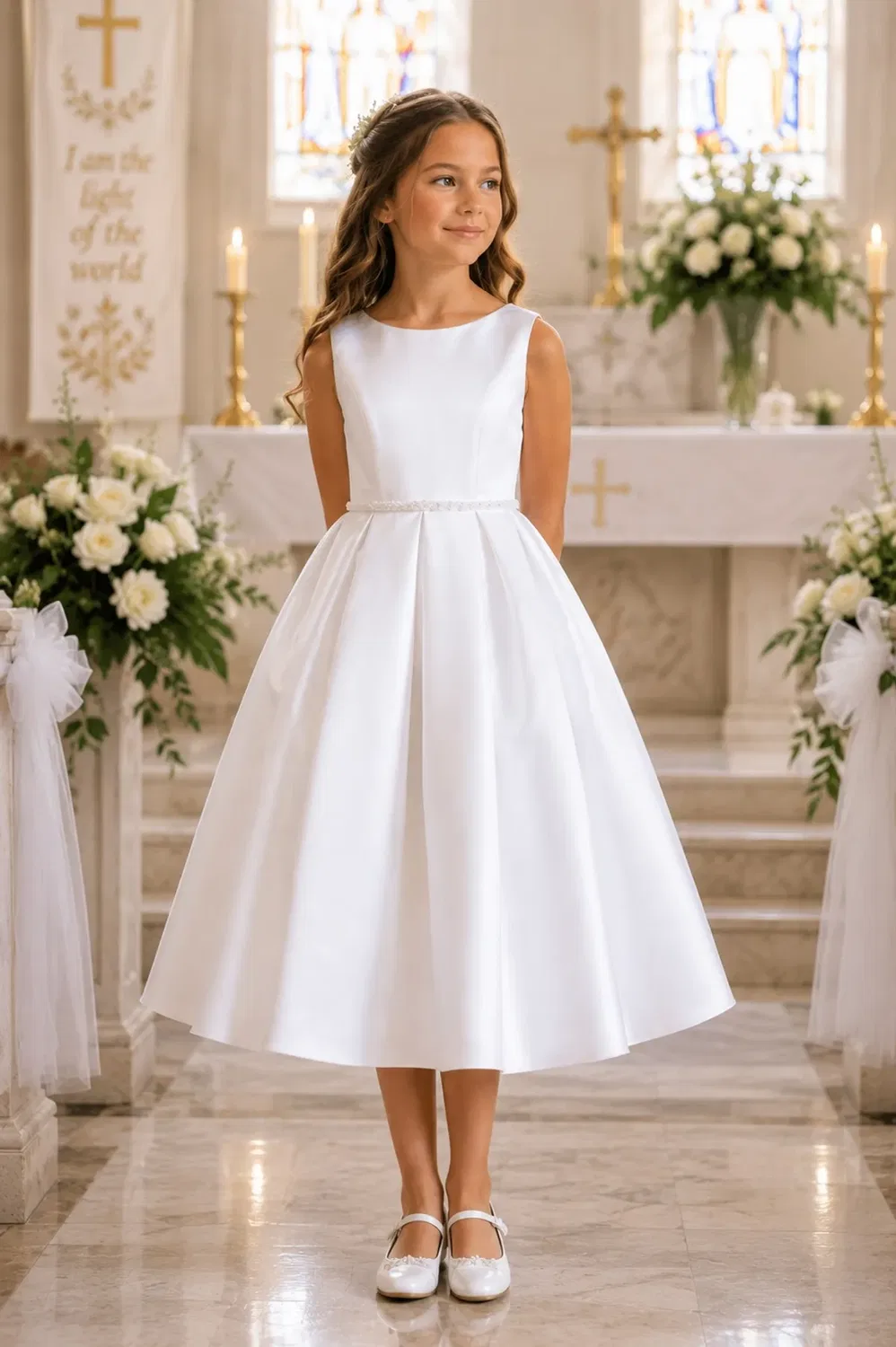 Платье Lilly Uk Flower Girl Boutique, White