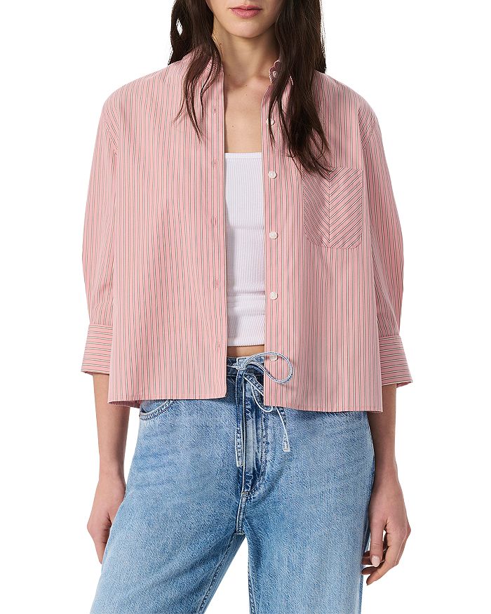 

Блузка в полоску Lucia rag & bone, розовый
