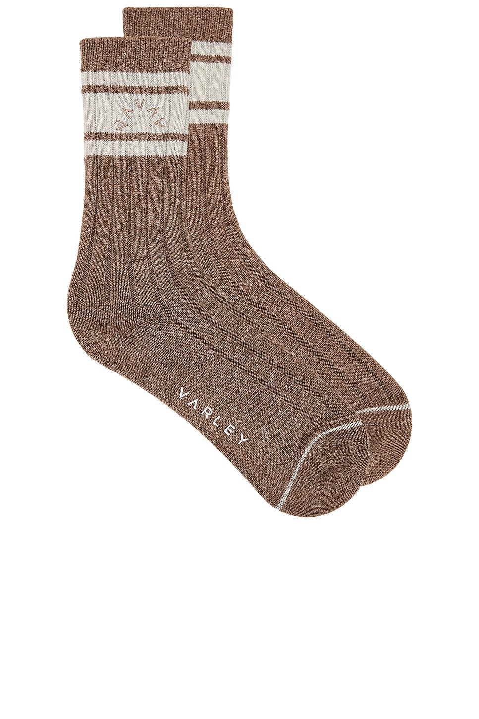 

Носки malissa plush в широкий рубчик Varley, коричневый