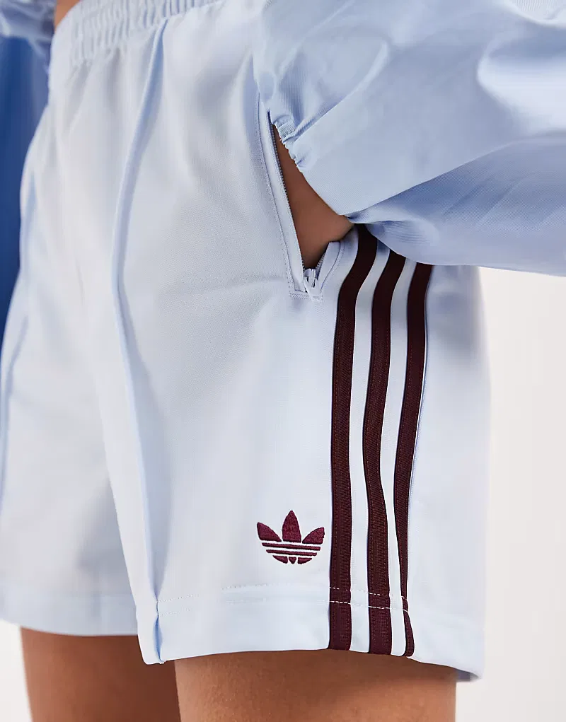 Шорты Adidas Originals Firebird синего и, бордовый — фото 2