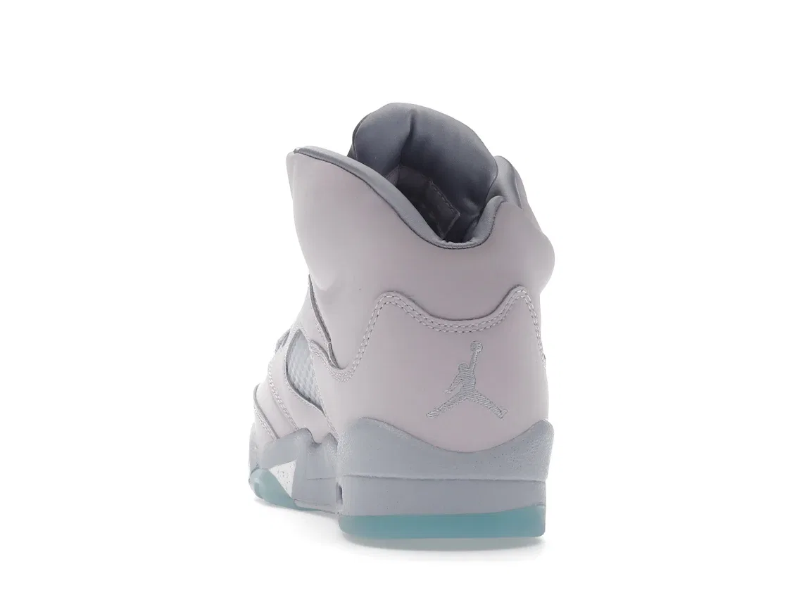 Детские кроссовки Lifestyle с принтом Jordan 5 Retro, Regal Pink/Ghost-Copa — фото 4