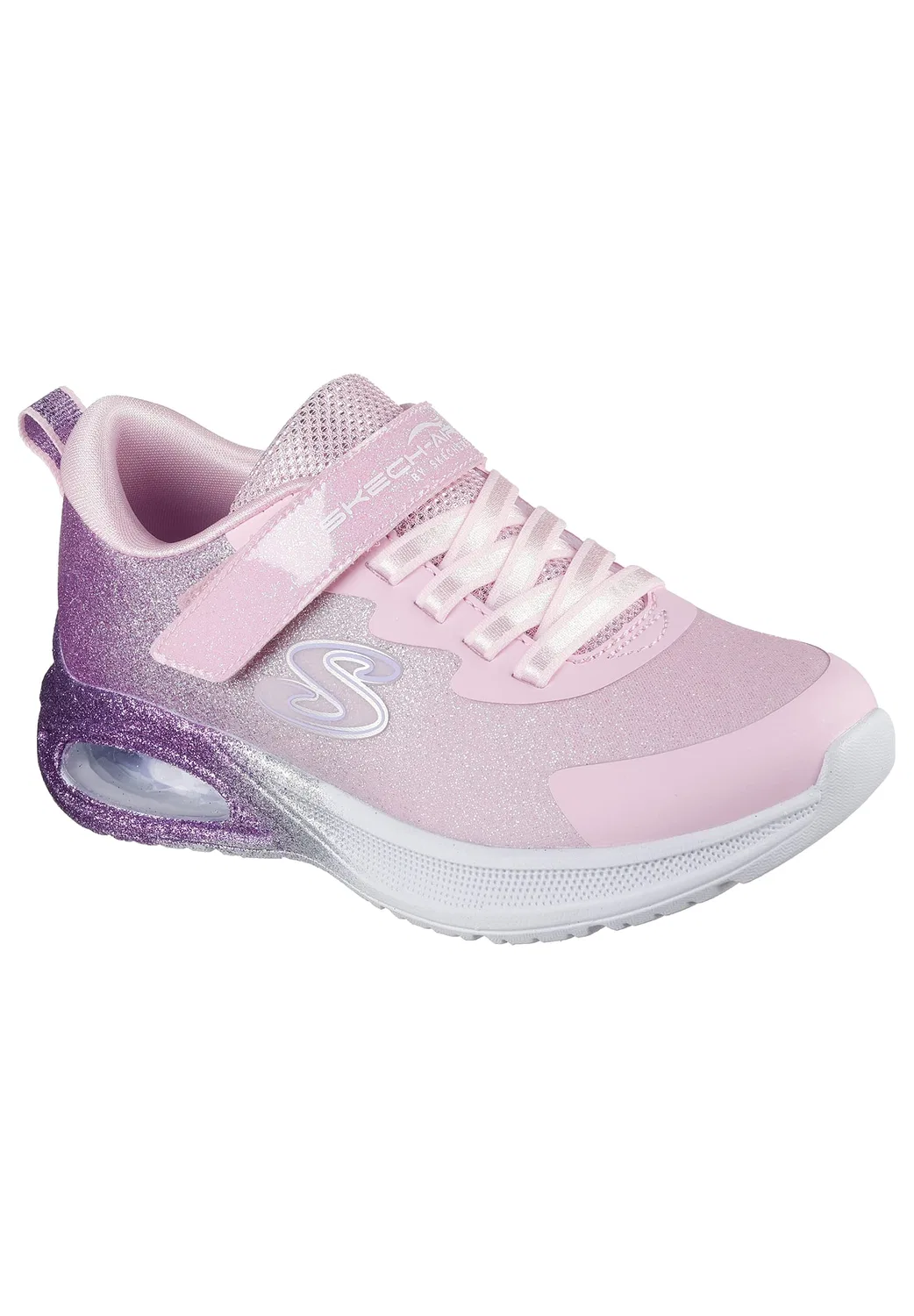 Кроссовки низкие с блестками Microspec Max Advance Skechers, разноцветный — фото 4