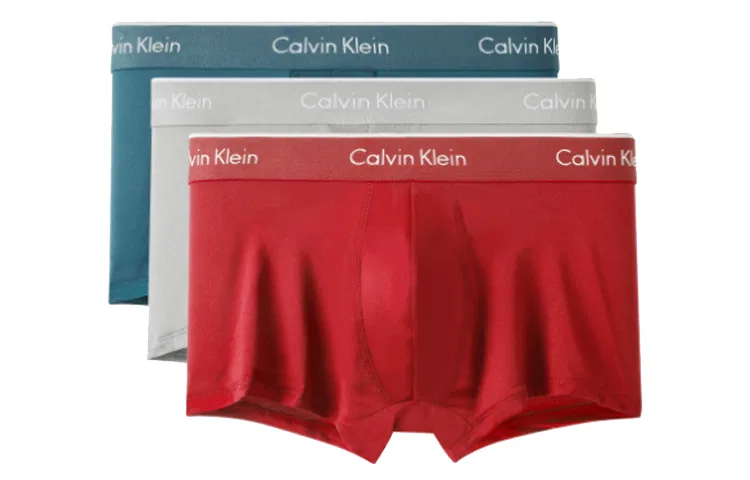 Мужские боксеры-слипы комплект из 3 штук Calvin Klein