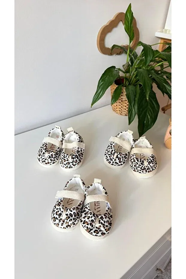 Детские балетки для девочек с принтом Luna Kids Store, Multicolor