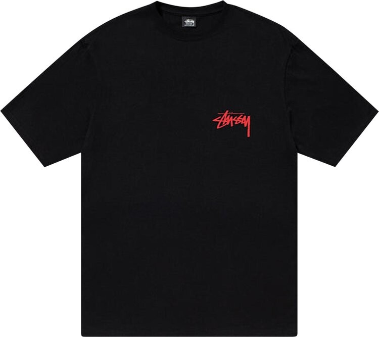 

Футболка Stussy Wizard Tee 'Black', черный