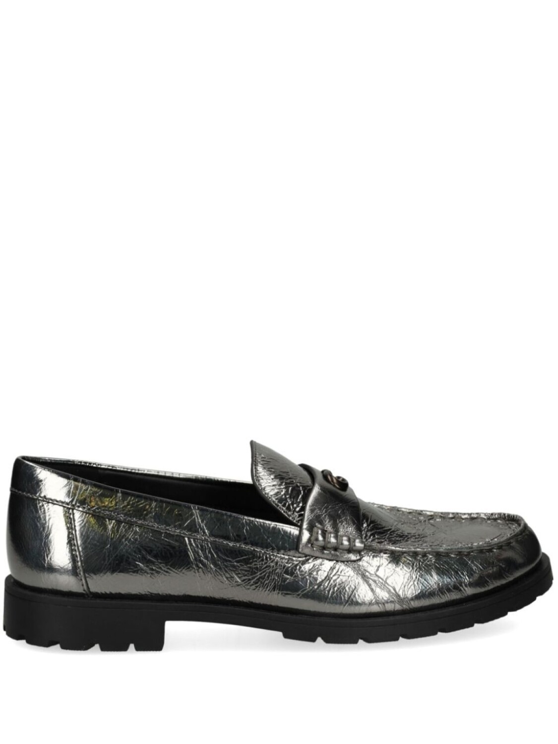 Мокасины Джоселин Coach, серебряный