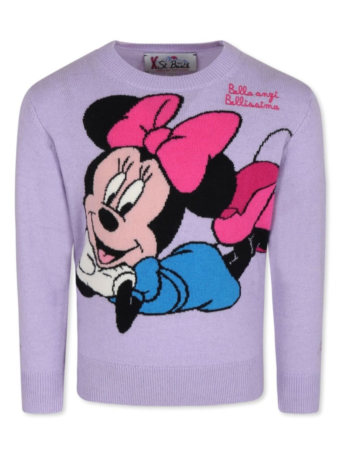 

X свитер Disney Minnie MC2 Saint Barth Kids, фиолетовый