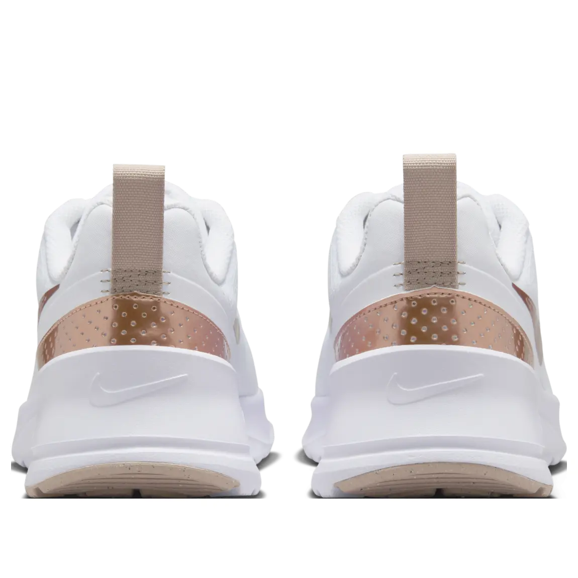 Кроссовки (WMNS) Nike Air Max Nuaxis 'White Sand Metallic Red Bronze' — фото 3