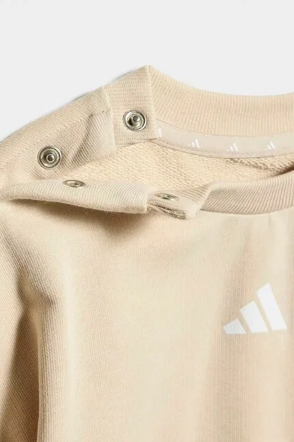 Спортивный костюм детский Adidas, бежевый — фото 3