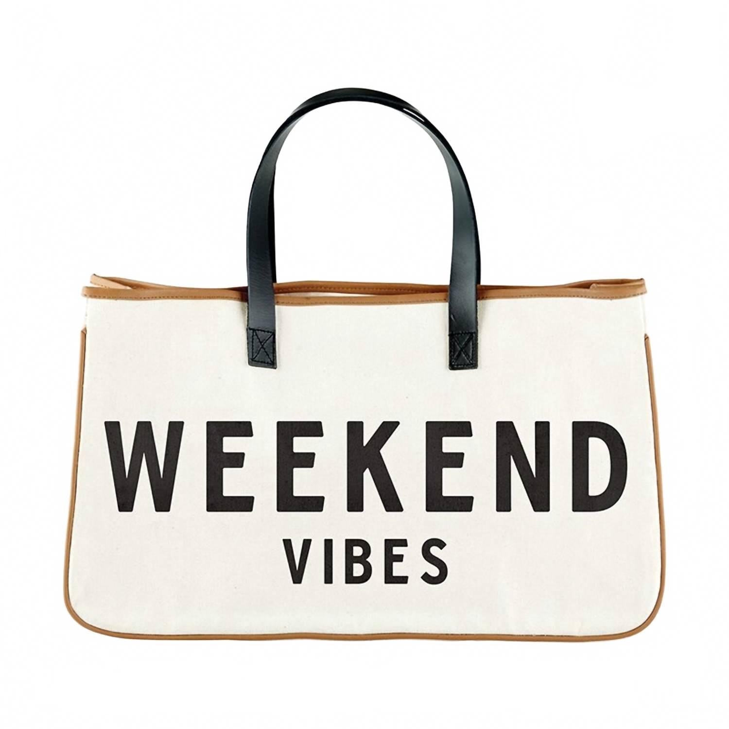 

Женская пляжная сумка Weekend Vibes в белом цвете Pretty Simple