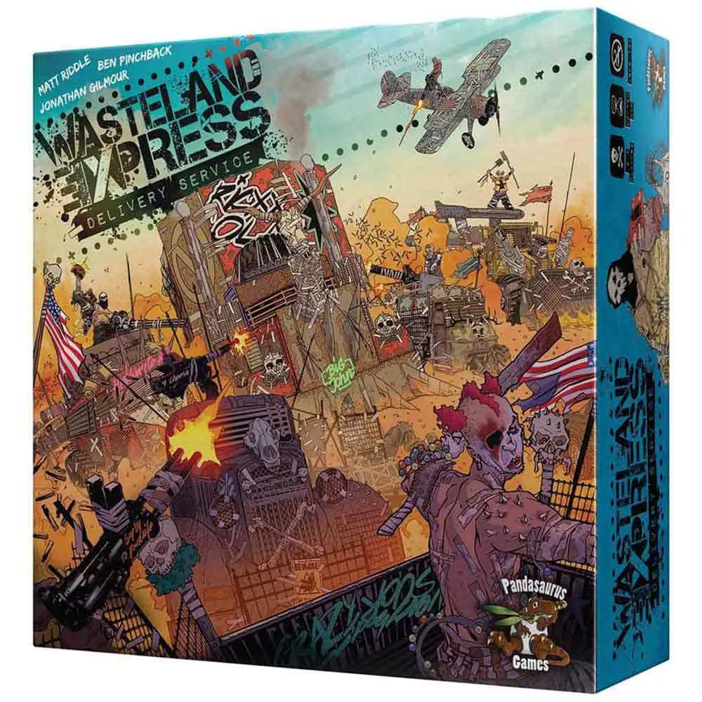 

Настольная игра Asmodee Wasteland Express Delivery Service (испанский вариант), мультиколор