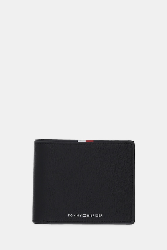 

Кожаный кошелек Tommy Hilfiger, черный