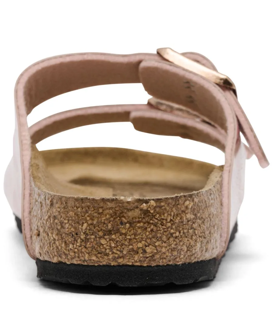 Детские сандалии Arizona Birko-Flor от Finish Line Birkenstock, Metallic Copper Hearts — фото 4