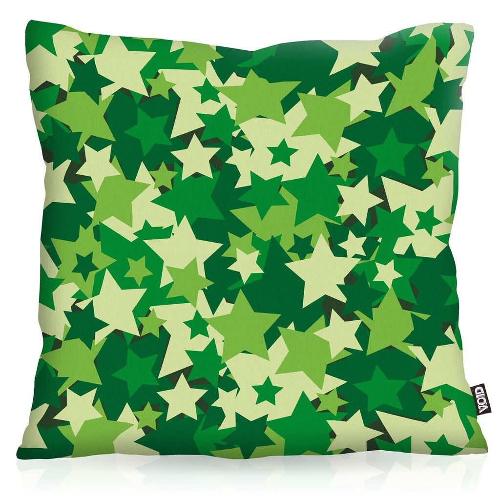 

Маленький чехол для подушки VOID с камуфляжными звездами, уличная домашняя подушка с рисунком звезд в стиле милитари, размер подушки: 60 x 60 см