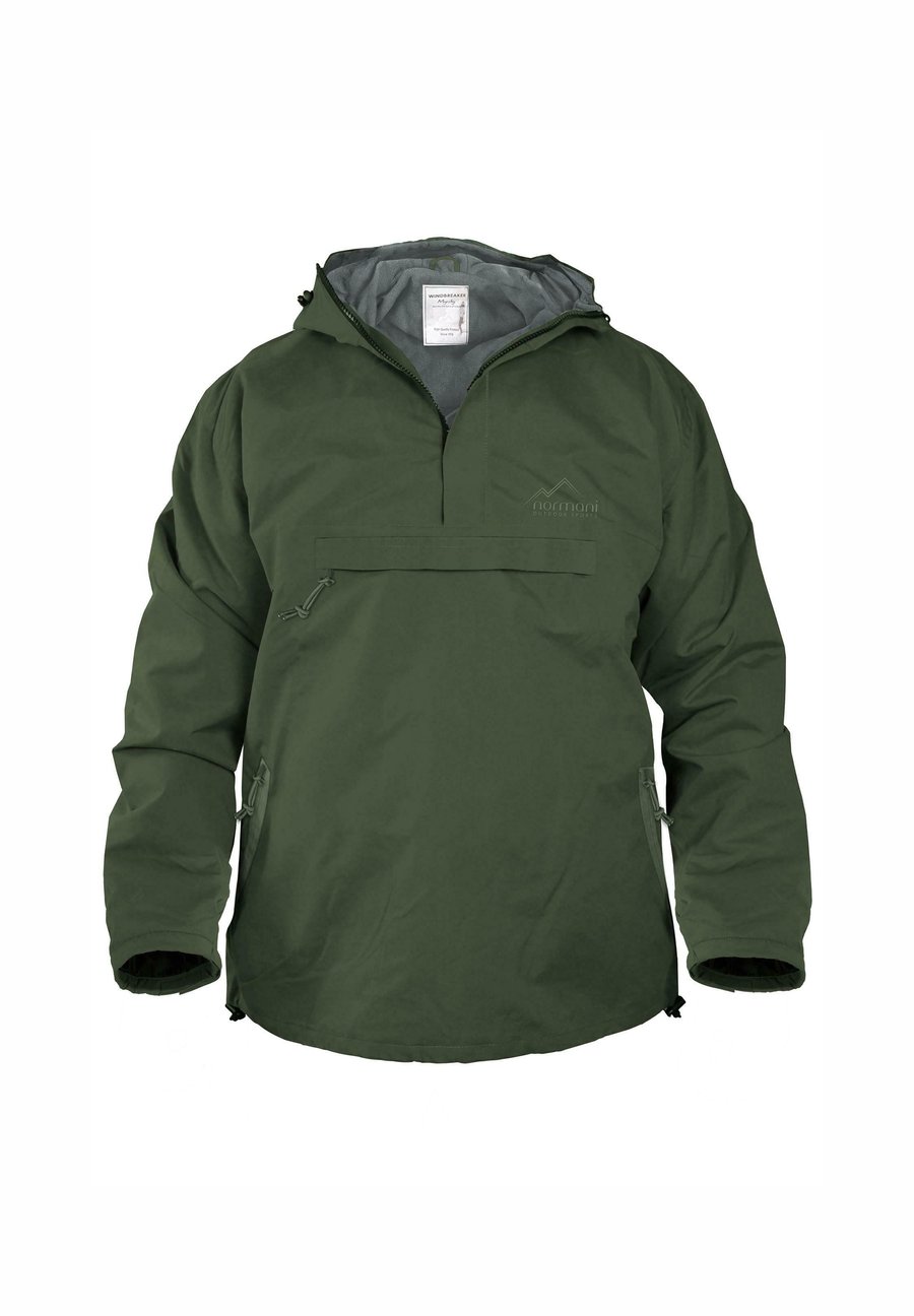 

Куртка normani Outdoor Sports Wasserdichter Regen Schlupf Winterjacke Anorak mit Fleecefutter, Oliv/Olive