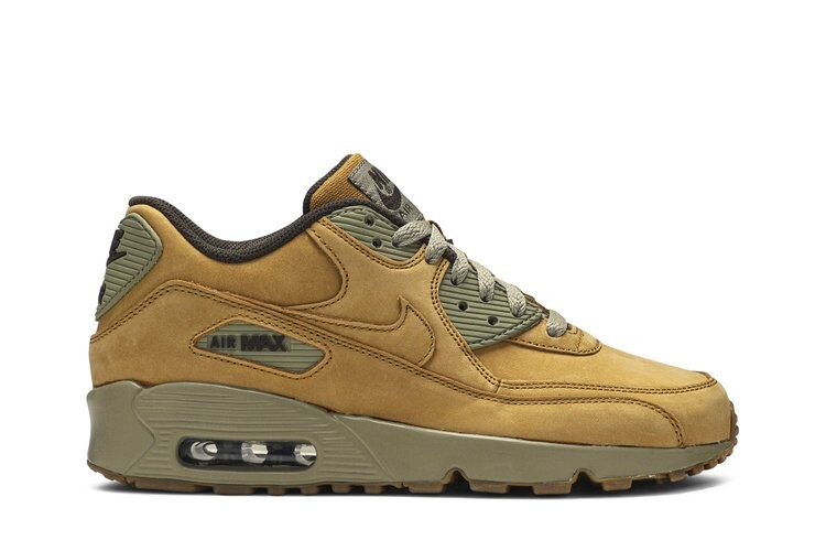 

Кроссовки Nike Air Max 90 Winter Premium GS 'Flax', загар