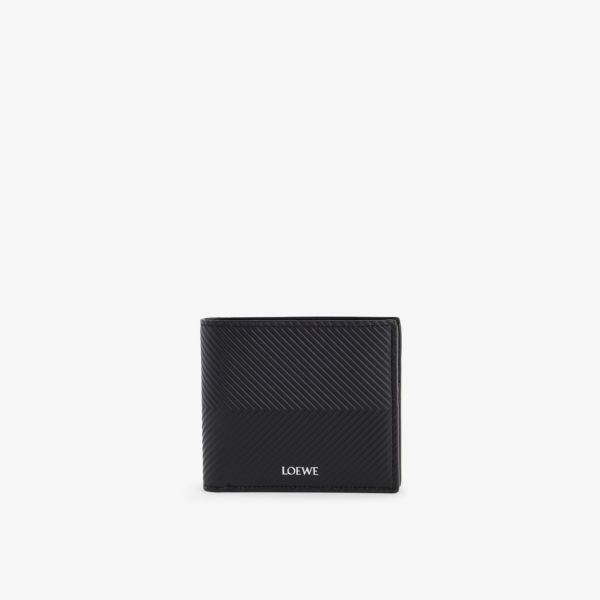 

Кошелек из тисненой кожи Loewe, черный