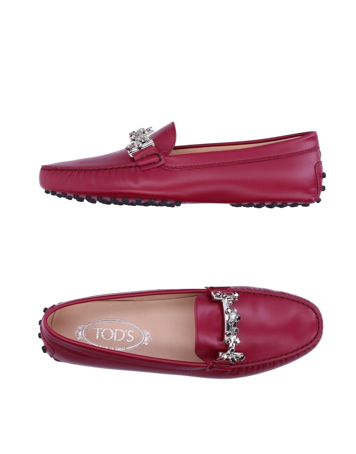 

Лоферы Tod'S, бордовый