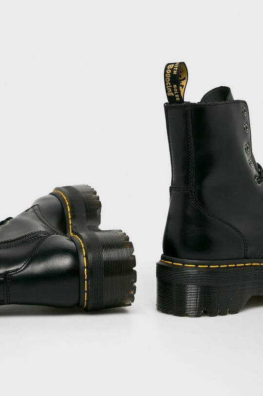 Ботинки мужские Dr. Martens из натуральной кожи, черный — фото 2