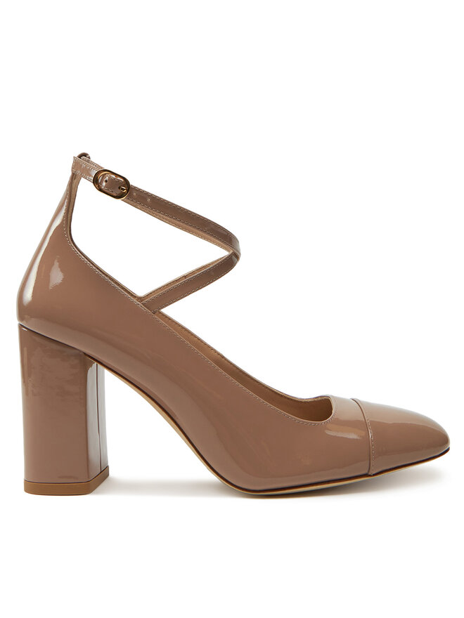 Туфли на высоком каблуке Stuart Weitzman Eden Strap 85 SK086, бежевый
