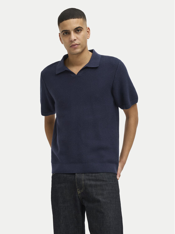 

Рубашка поло стандартный крой Ceaston 12273012 Jack&Jones, синий