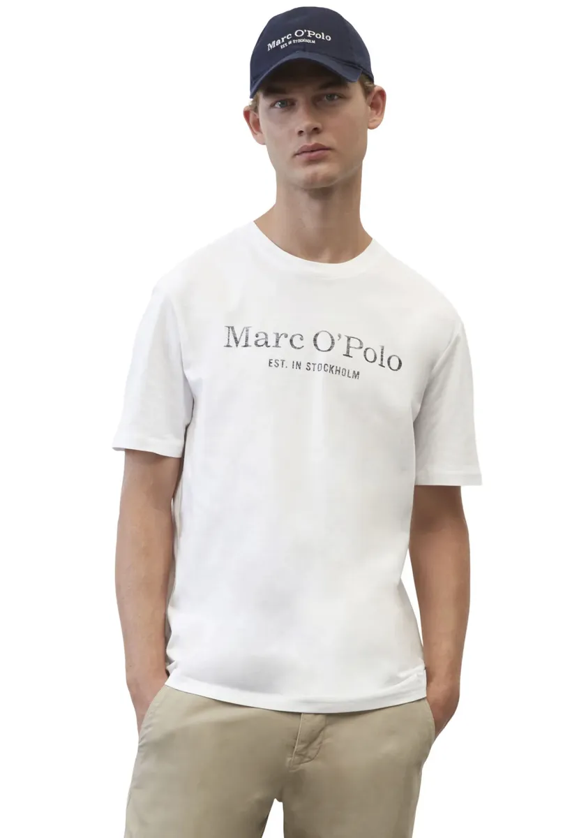 

Футболка Marc O'Polo, классическая футболка с логотипом, белый