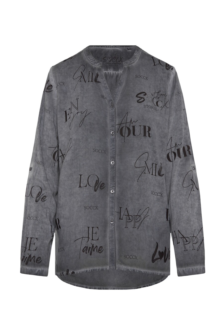 

Блуза Soccx, серый