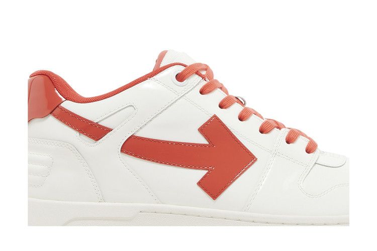 Кроссовки Off-White Off-White Out of Office 'White Red Patent', белый — фото 3