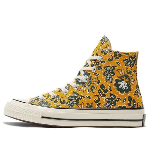 

Кроссовки chuck 70 high 'paisley - gold dart' Converse, желтый