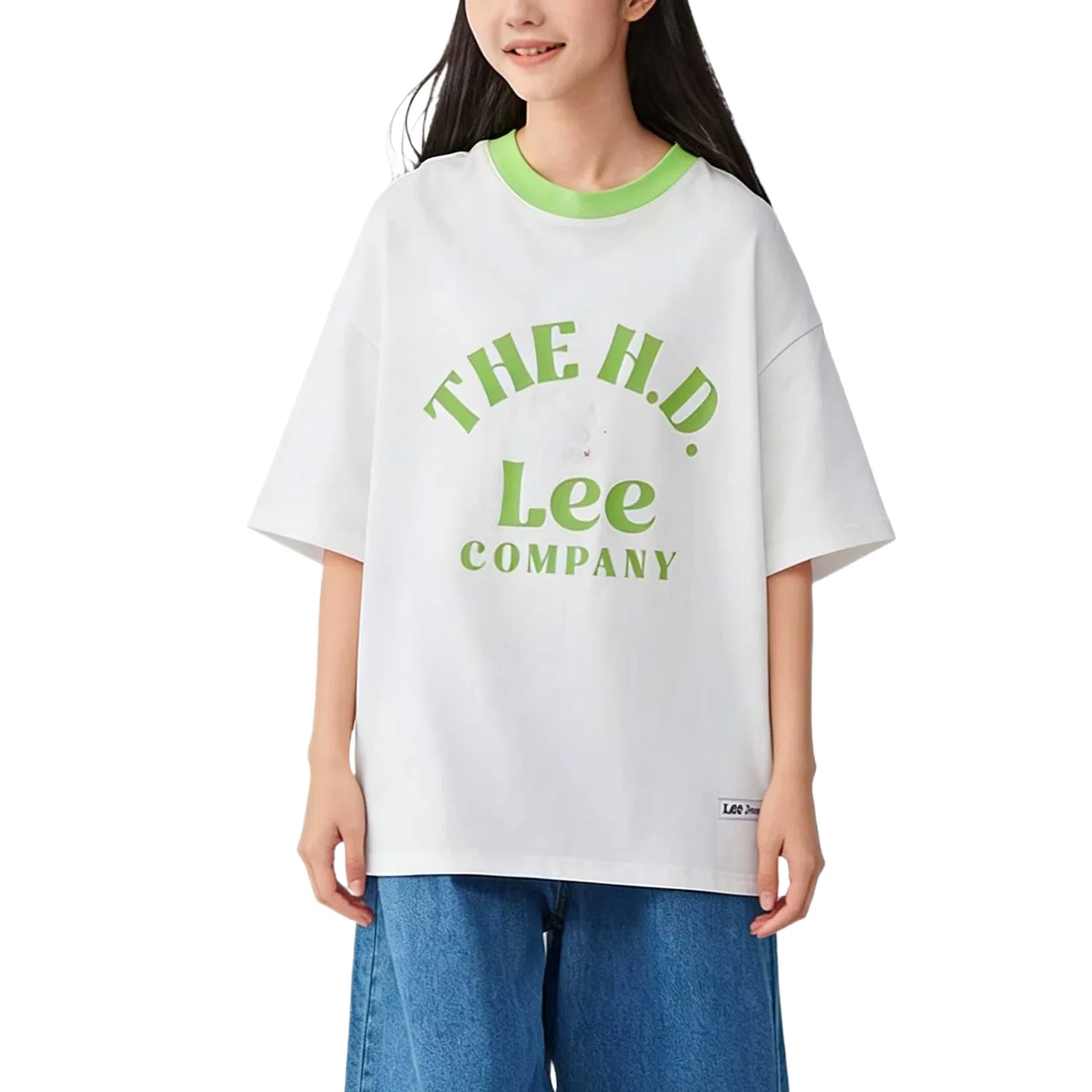 Футболка с круглым вырезом Moderate LEE KIDS, White